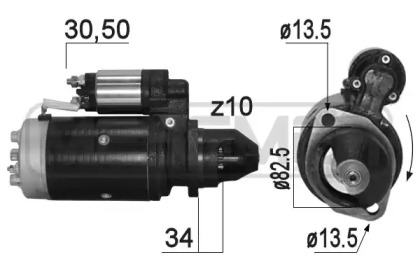 Стартер MESSMER 220856